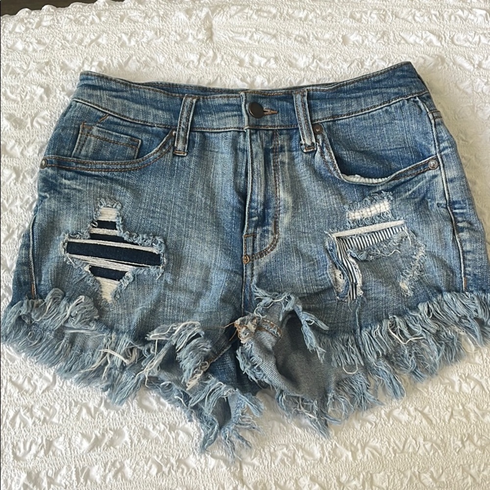 Blue Jean Shorts